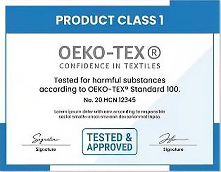 OEKO-TEX® CONFIANCE DANS LES TEXTILES