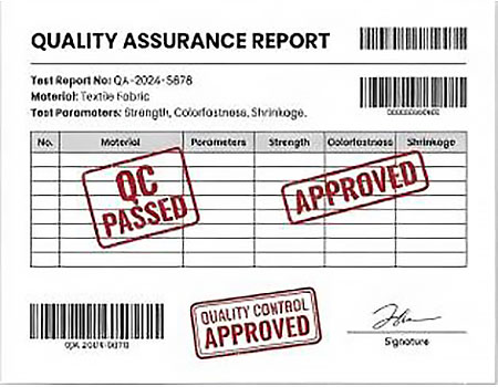 RAPPORT D'ASSURANCE QUALITÉ