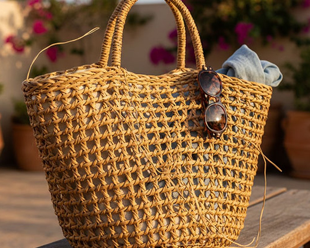 Straw Beach Bags - Materials and Customization Options for Wholesale Buyers