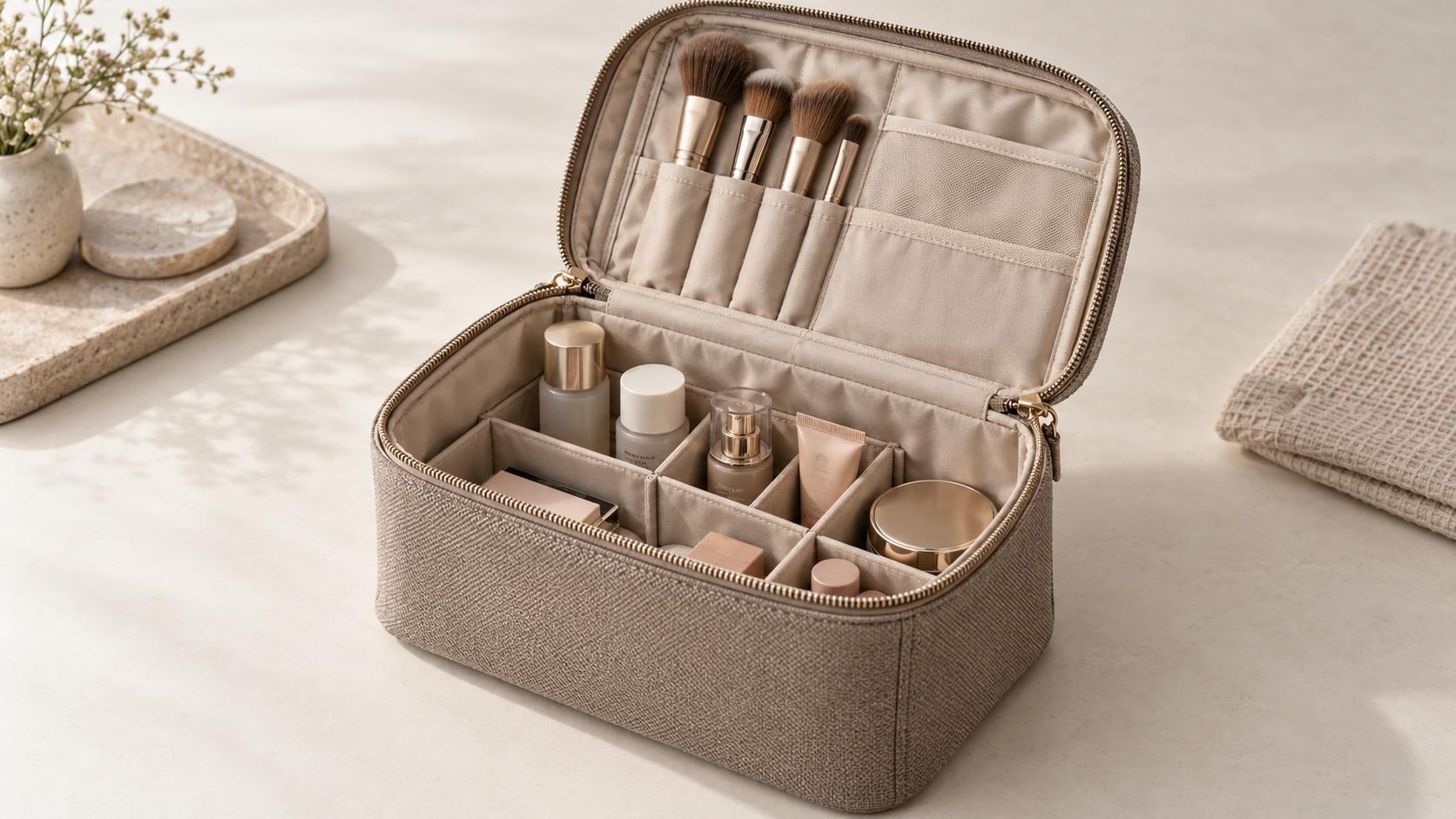 Why Larger Makeup Bags Need Smarter Zippers